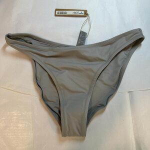 Skims Women's Grey and Blue Bikini-and-tankini-bottoms